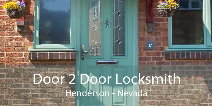 Door 2 Door Locksmith Henderson - Nevada
