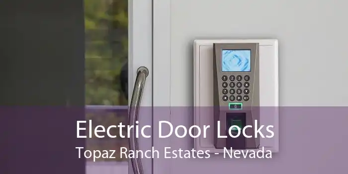 Electric Door Locks Topaz Ranch Estates - Nevada