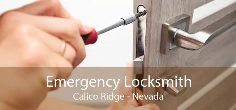 Emergency Locksmith Calico Ridge - Nevada