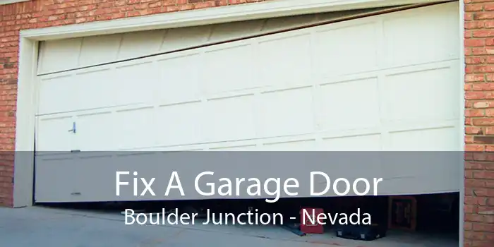 Fix A Garage Door Boulder Junction - Nevada