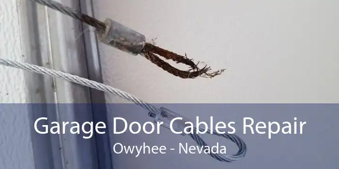 Garage Door Cables Repair Owyhee - Nevada
