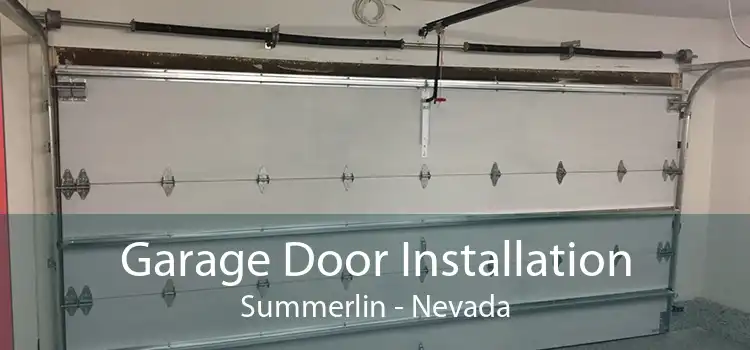 Garage Door Installation Summerlin - Nevada