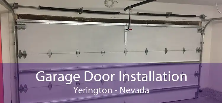 Garage Door Installation Yerington - Nevada