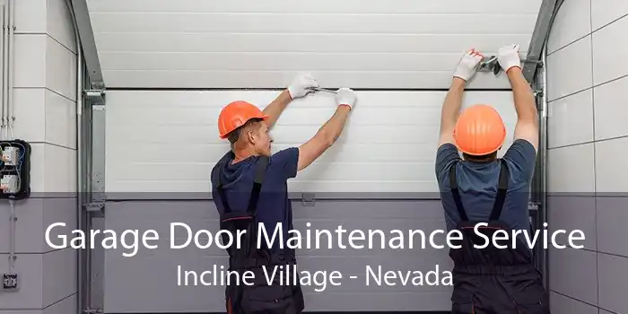 Garage Door Maintenance Service Incline Village - Nevada