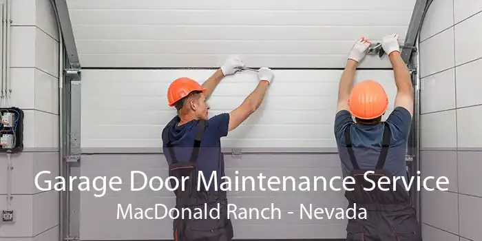 Garage Door Maintenance Service MacDonald Ranch - Nevada
