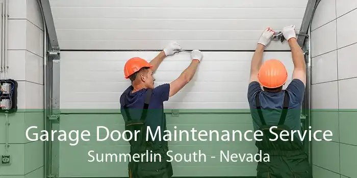 Garage Door Maintenance Service Summerlin South - Nevada