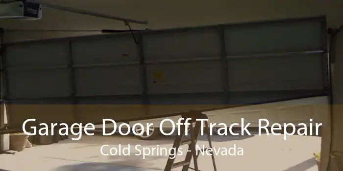 Garage Door Off Track Repair Cold Springs - Nevada
