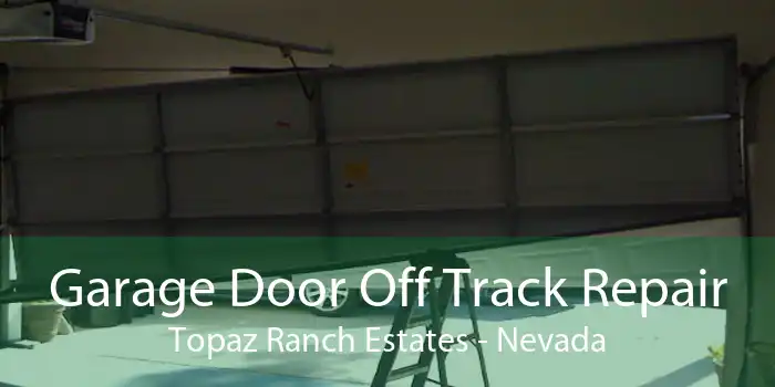 Garage Door Off Track Repair Topaz Ranch Estates - Nevada