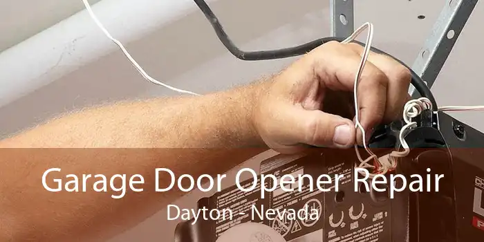 Garage Door Opener Repair Dayton - Nevada