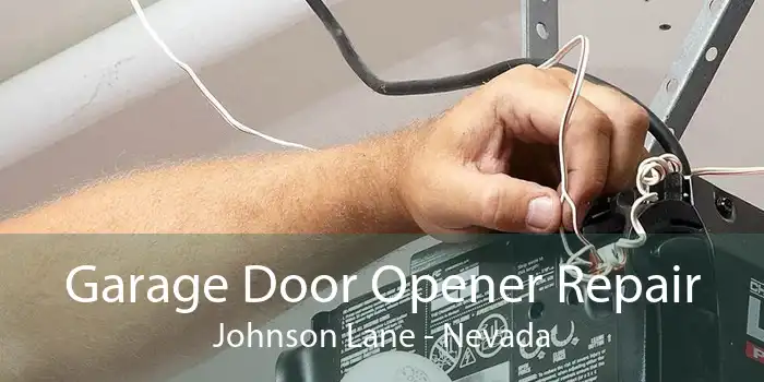 Garage Door Opener Repair Johnson Lane - Nevada