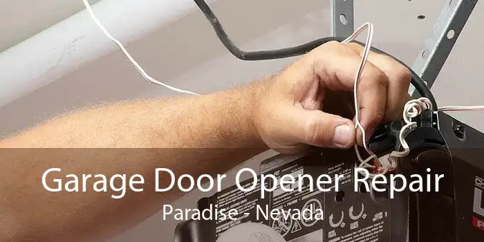 Garage Door Opener Repair Paradise - Nevada