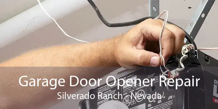 Garage Door Opener Repair Silverado Ranch - Nevada