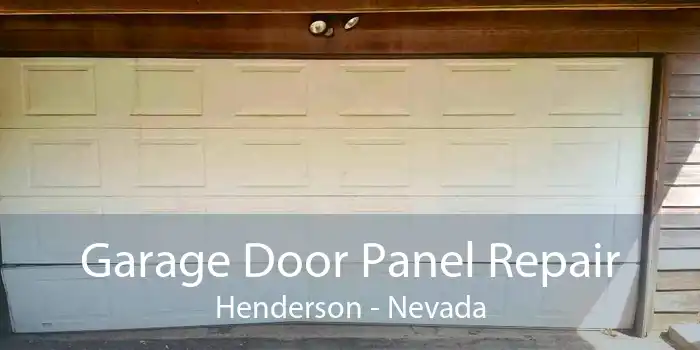 Garage Door Panel Repair Henderson - Nevada