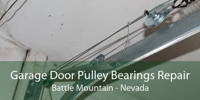 Garage Door Pulley Bearings Repair Battle Mountain - Nevada