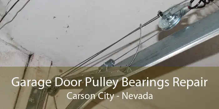 Garage Door Pulley Bearings Repair Carson City - Nevada