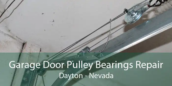 Garage Door Pulley Bearings Repair Dayton - Nevada