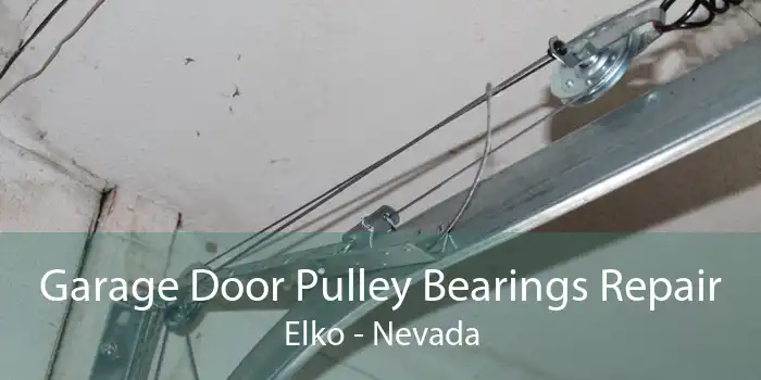 Garage Door Pulley Bearings Repair Elko - Nevada