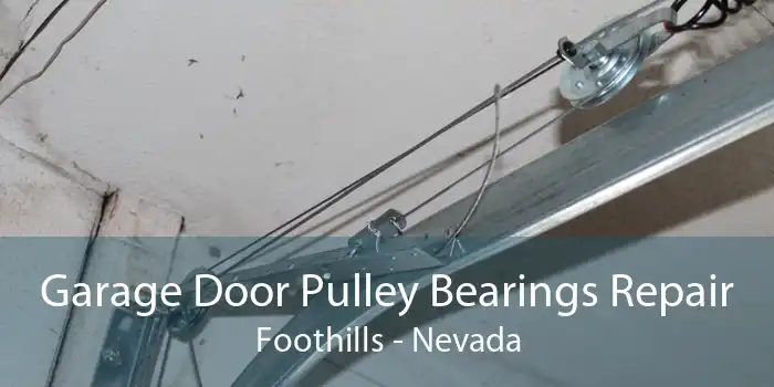 Garage Door Pulley Bearings Repair Foothills - Nevada