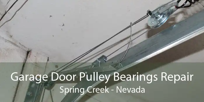 Garage Door Pulley Bearings Repair Spring Creek - Nevada
