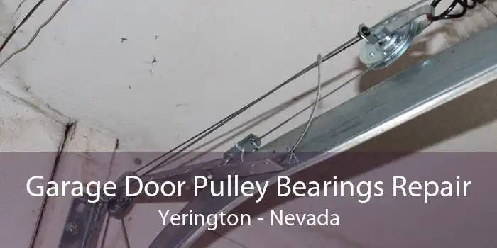 Garage Door Pulley Bearings Repair Yerington - Nevada