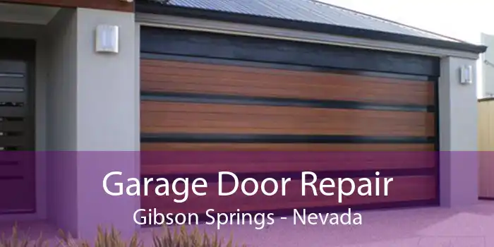Garage Door Repair Gibson Springs - Nevada