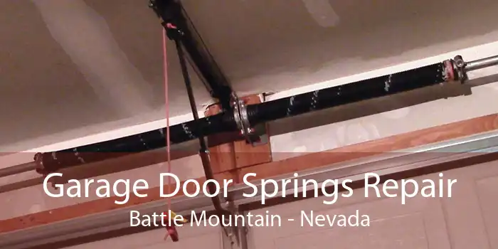 Garage Door Springs Repair Battle Mountain - Nevada