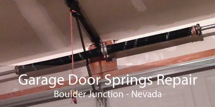 Garage Door Springs Repair Boulder Junction - Nevada
