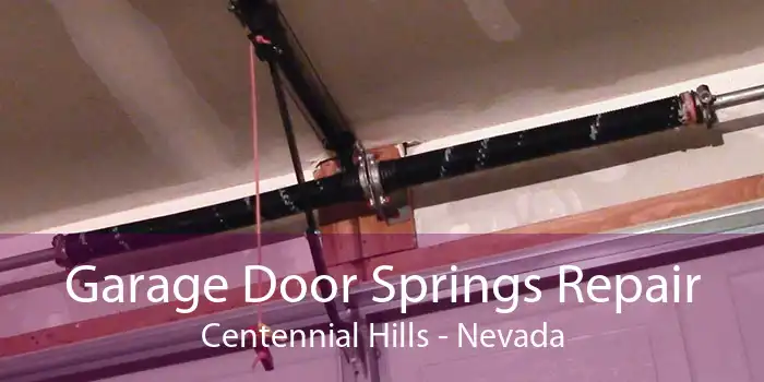 Garage Door Springs Repair Centennial Hills - Nevada