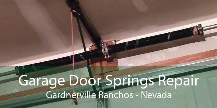 Garage Door Springs Repair Gardnerville Ranchos - Nevada