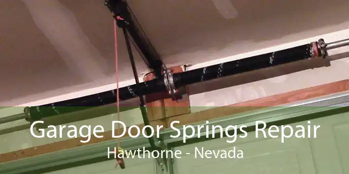 Garage Door Springs Repair Hawthorne - Nevada