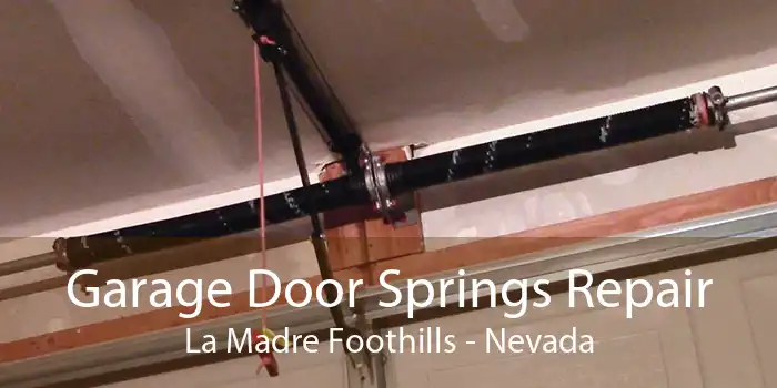 Garage Door Springs Repair La Madre Foothills - Nevada