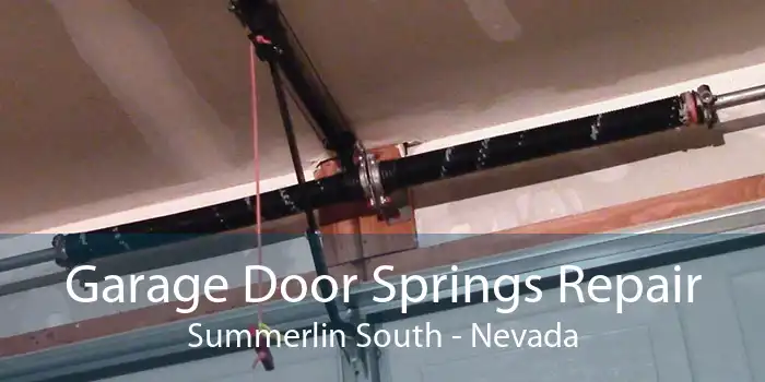 Garage Door Springs Repair Summerlin South - Nevada
