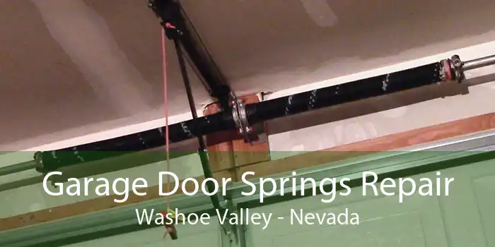 Garage Door Springs Repair Washoe Valley - Nevada