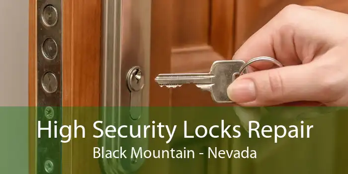 High Security Locks Repair Black Mountain - Nevada