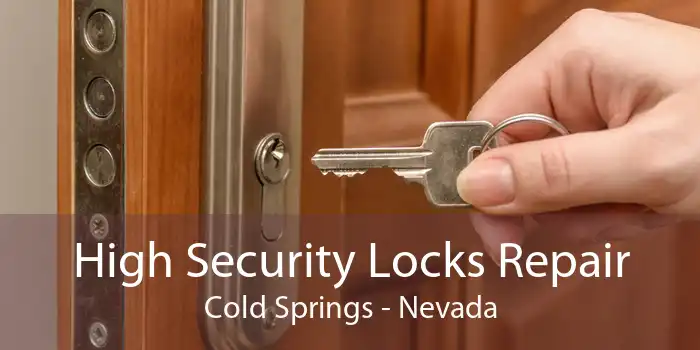 High Security Locks Repair Cold Springs - Nevada