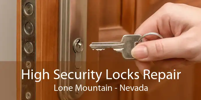 High Security Locks Repair Lone Mountain - Nevada
