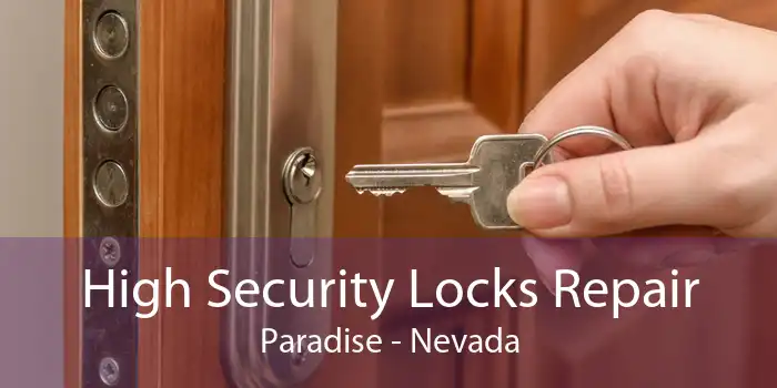 High Security Locks Repair Paradise - Nevada