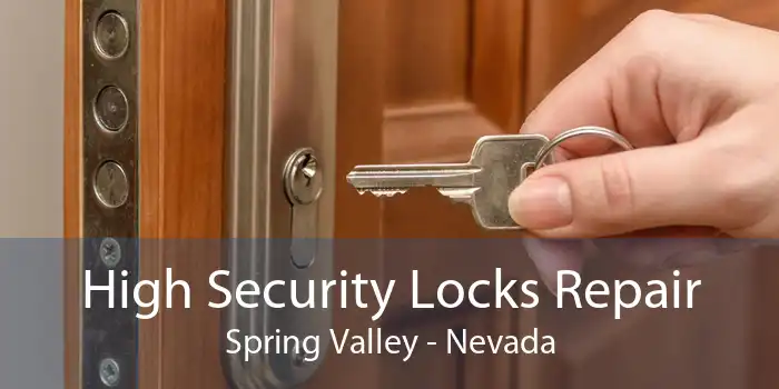 High Security Locks Repair Spring Valley - Nevada