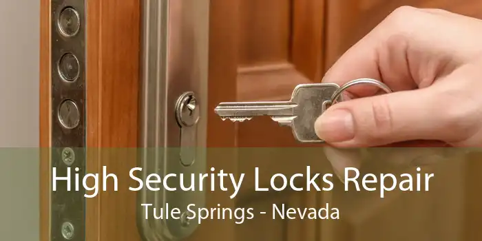 High Security Locks Repair Tule Springs - Nevada