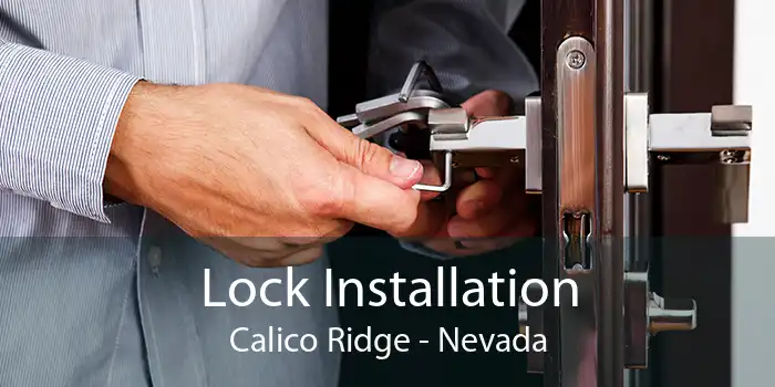 Lock Installation Calico Ridge - Nevada