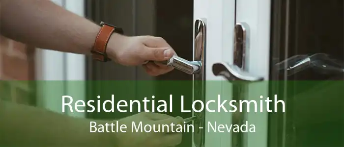 Residential Locksmith Battle Mountain - Nevada