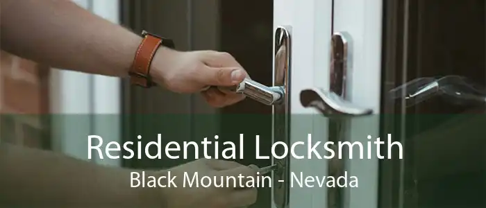 Residential Locksmith Black Mountain - Nevada