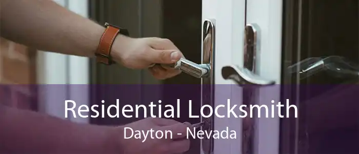 Residential Locksmith Dayton - Nevada