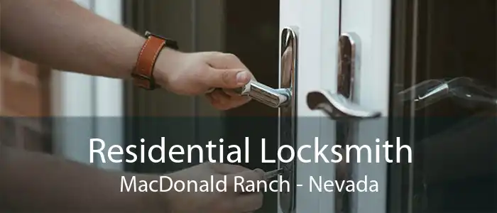 Residential Locksmith MacDonald Ranch - Nevada