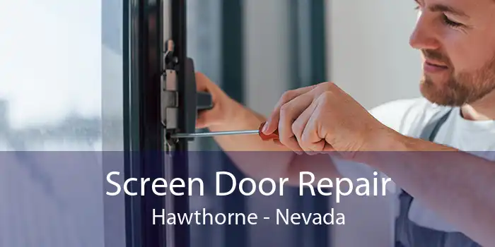 Screen Door Repair Hawthorne - Nevada