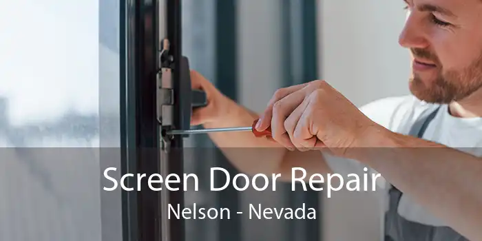 Screen Door Repair Nelson - Nevada