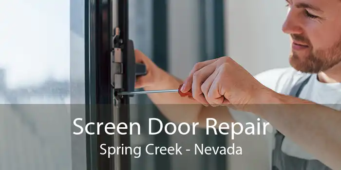 Screen Door Repair Spring Creek - Nevada