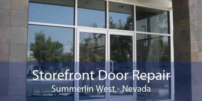 Storefront Door Repair Summerlin West - Nevada