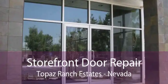 Storefront Door Repair Topaz Ranch Estates - Nevada