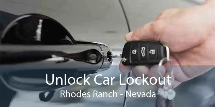 Unlock Car Lockout Rhodes Ranch - Nevada